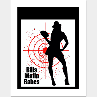 Bills Mafia Babes Posters and Art